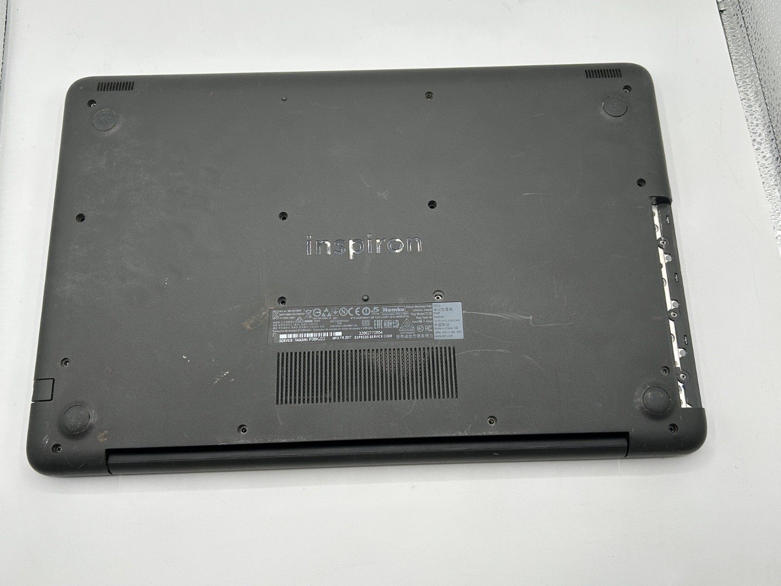 Dell Inspiron 15 5567 Intel Core i7-7500U Read Complete Description