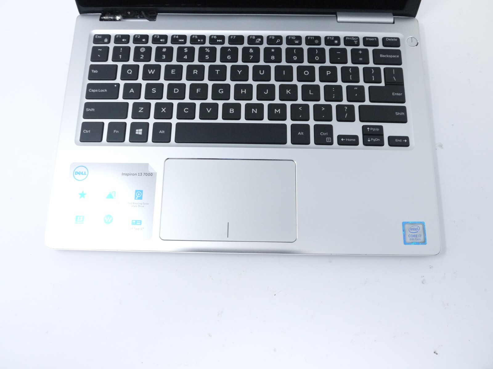 Dell Inspiron 7370 13″ Laptop – Core i7-8th / 8GB / 240GB SSD – New Batt – Read