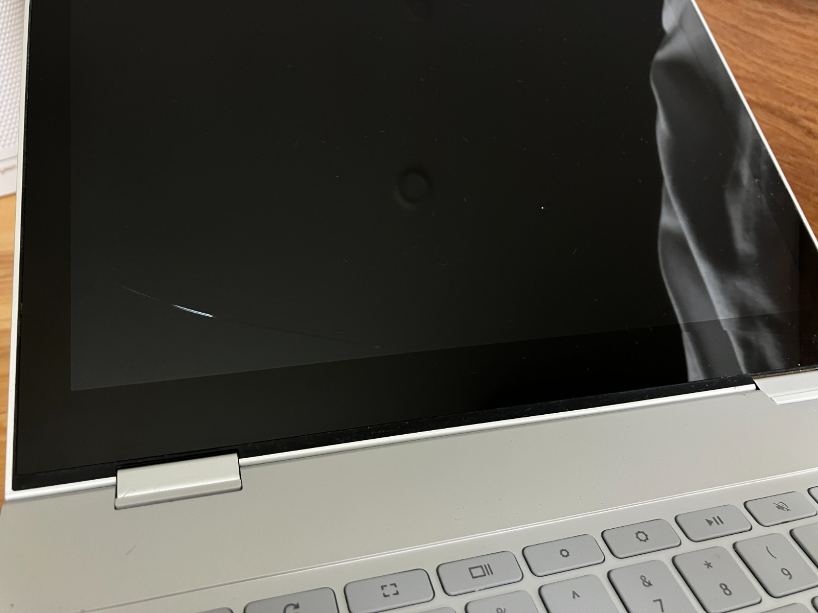 Google Pixelbook C0A Chromebook TouchScreen 120 GB Small Screen Crack WORKS!