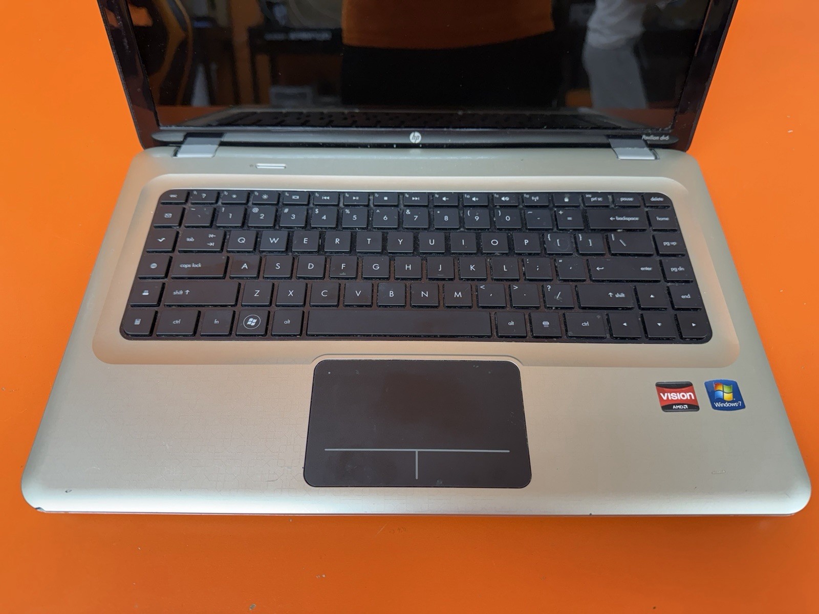 HP dv6-3217cl AMD A6-RADEON/4GB No hard drive No OS