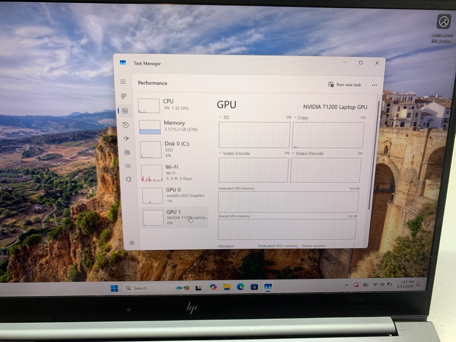 HP ZBook Studio G8 Intel Core i7-11800H 16GB 500GB SSD Quadro T1200 Windows 11