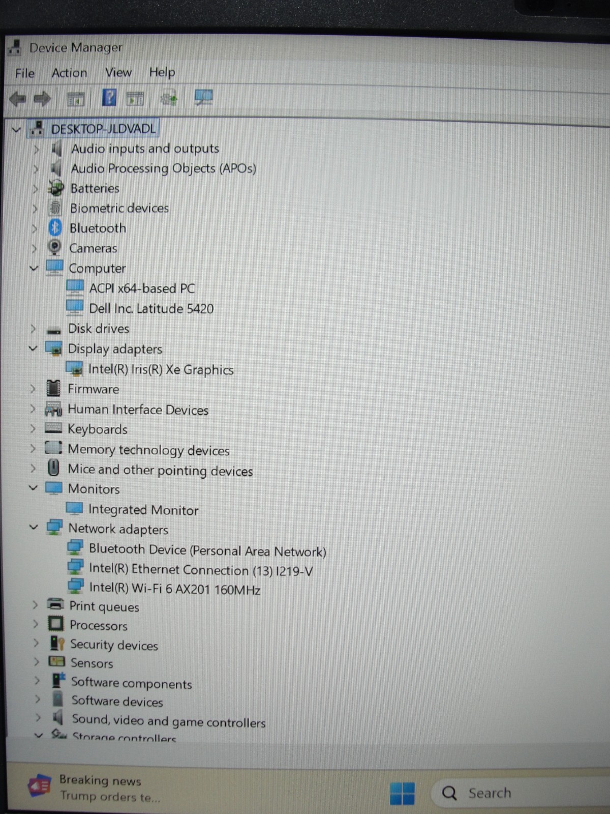 Dell Latitude 5420 14″ FHD i5-1135G7 2.4GHz 16GB RAM 256GB SSD Warranty 03/18/26