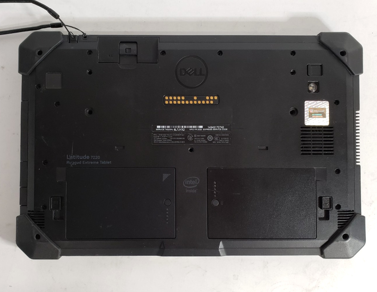 Dell Latitude 7220 Rugged Extreme Tablet i7-8665U 16GB RAM 512GB SSD Win 11 Pro