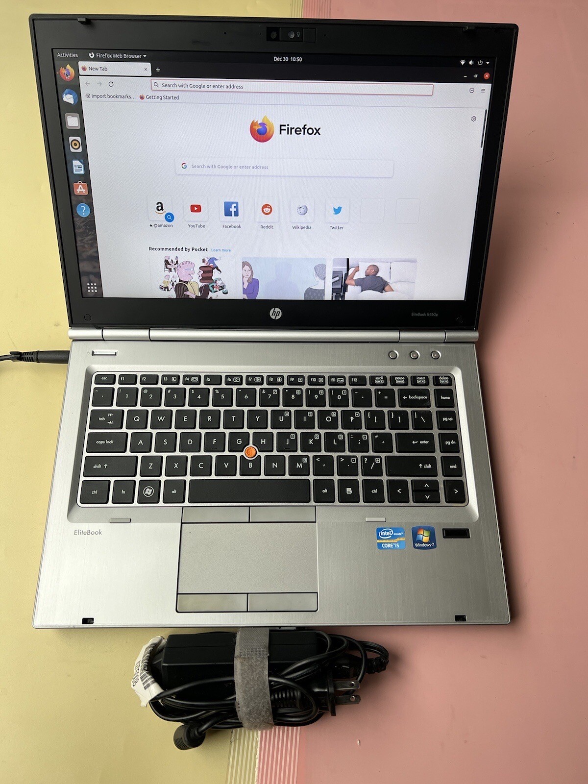 HP Elitebook 8460p 14” Core i5-2520M 2.5GHz 12GB RAM 500GB HDD WEBCAM BLUETOOTH