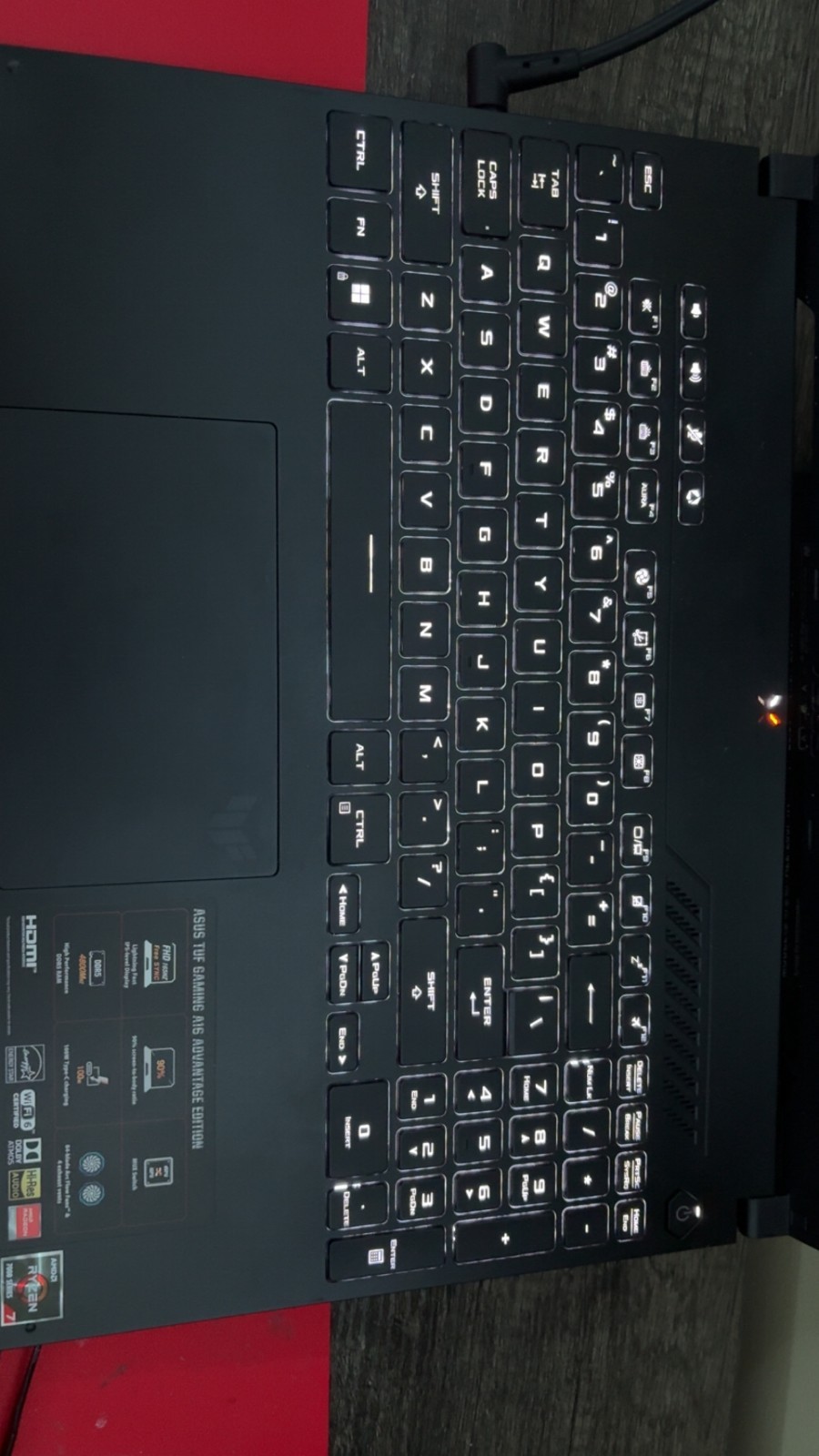 ASUS TUF A16 ADVANTAGE EDITION GAMING LAPTOP