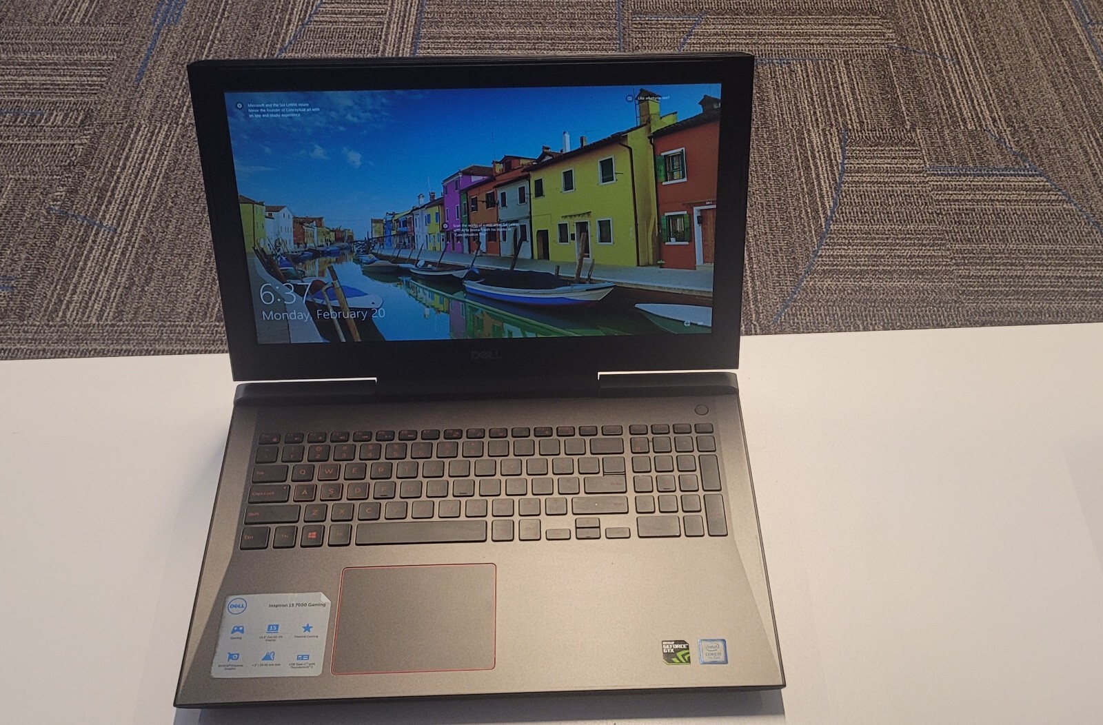 Dell Inspiron 15.6″ Gaming Laptop i5-7300HQ 16GB RAM 1024GB SSD NVidia GTX 1060