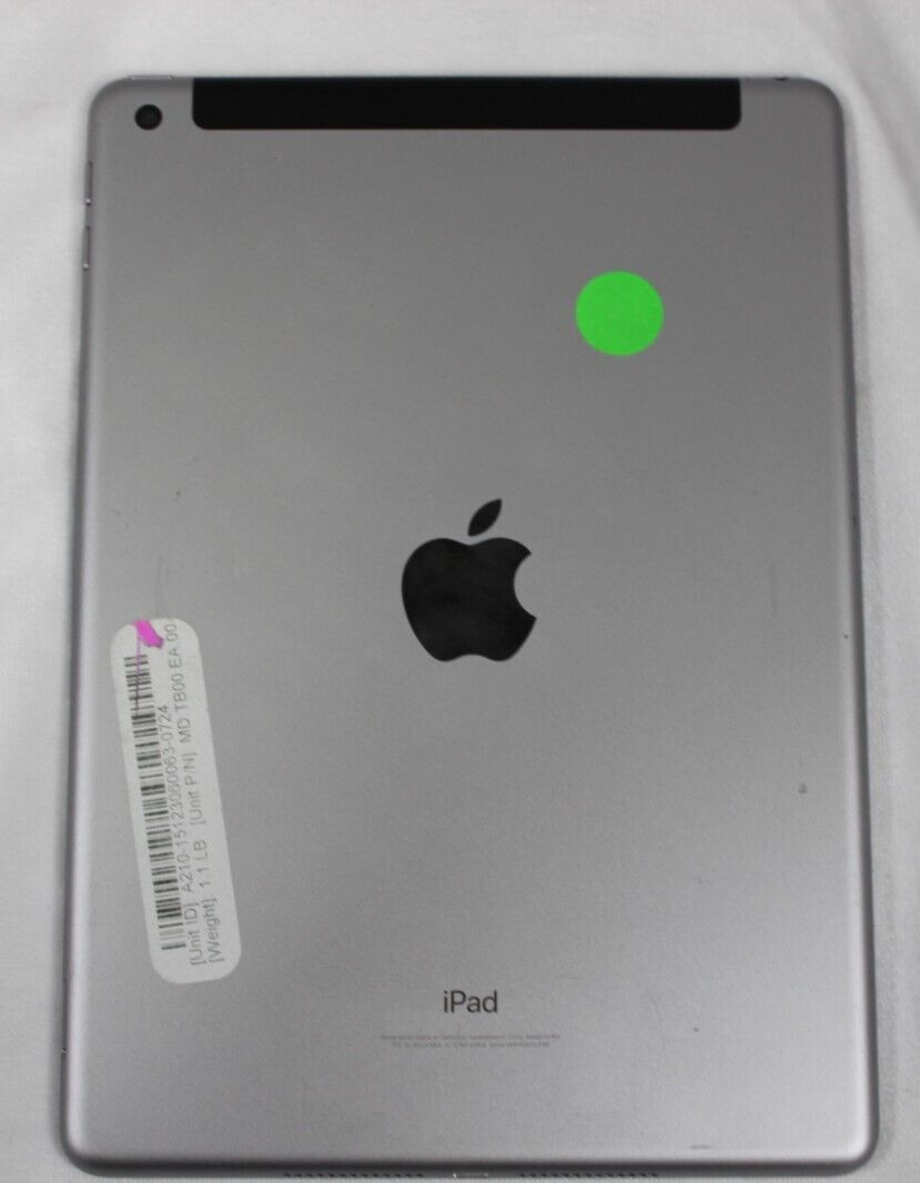 Apple IPad 6th Gen MR6R22LL/A A1954 IOS 15.1 128GB 9.7 ” GRADE A