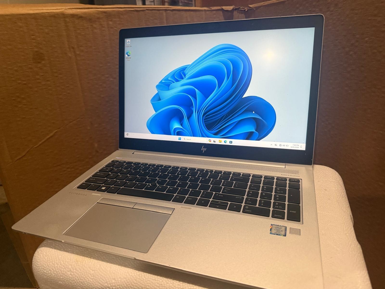 HP EliteBook 850 G5 Core i5-8350U 1.90GHz 8GB RAM 256GB WINDOWS 11 PRO, WEBCAM