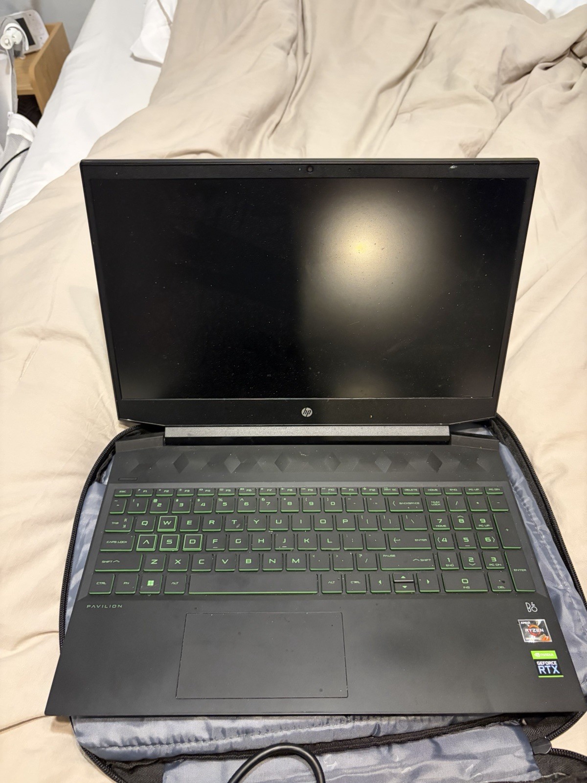 HP Pavilion 15.6-inch Gaming Laptop Amd Ryzen 7 5800h 3050ti