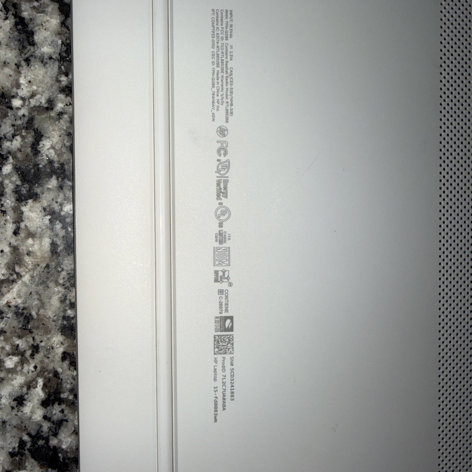 HP Laptop 15-fd0xxx Intel N200 4GB RAM, 128GB SSD