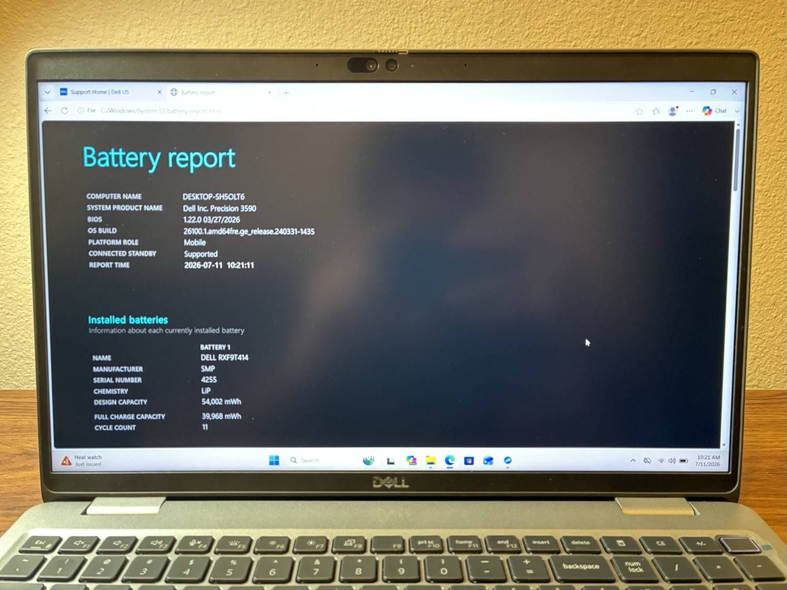 Dell Precision 3590 Ultra 5 8GB DDR5 256GB SSD Win 11 15.6” FHD WIN 11 Warranty!