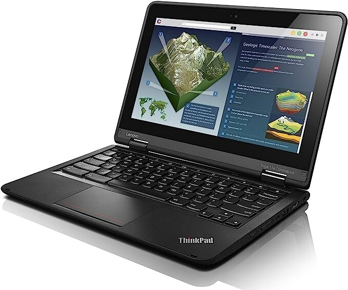Lenovo ThinkPad Chromebook Yoga 11e 11.6″ N3160 4GB 16GB SSD Touchscreen 2nd GEN