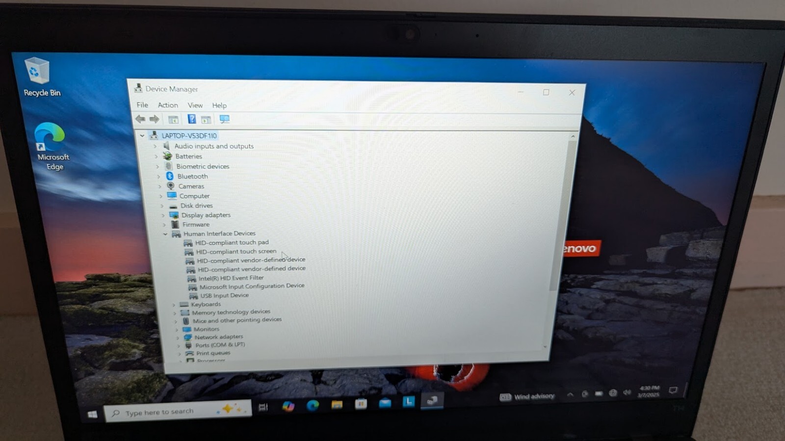 Lenovo T14 G1 i7-10610U 48GB RAM/500 GB SSD – Win 10 Pro TOUCHSCREEN