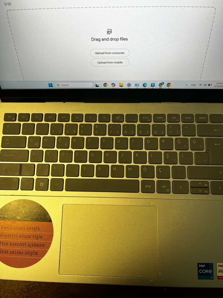 Dell Inspiron 14 5420 Laptop i7‑1255U 16GB RAM 512GB SSD FHD Turkish Q Keyboard