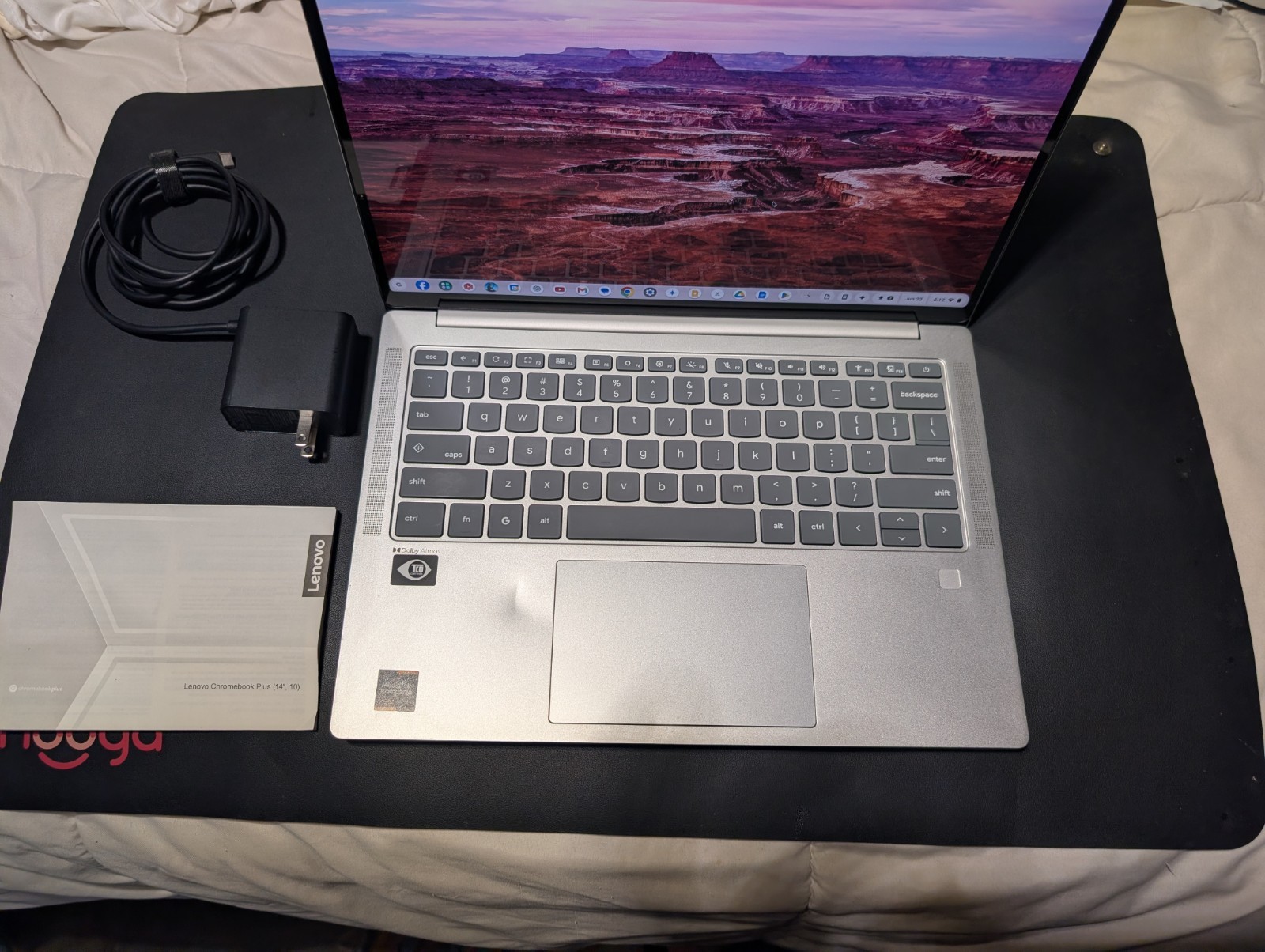 Chromebook Plus 14 inch touchscreen laptop