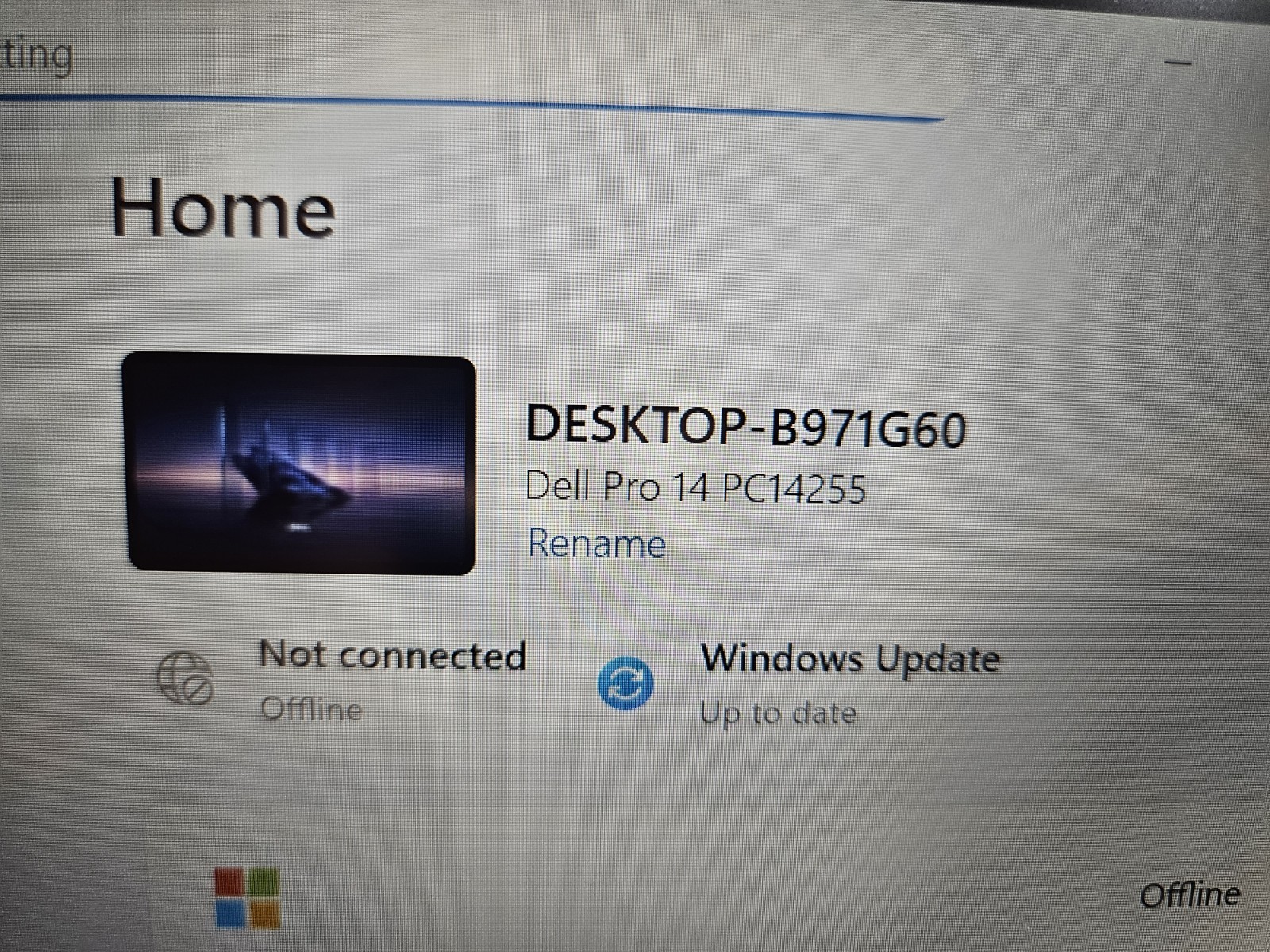 Dell Pro 14 PC14255 AMD Ryzen 5 220 16GB RAM 256GB SSD