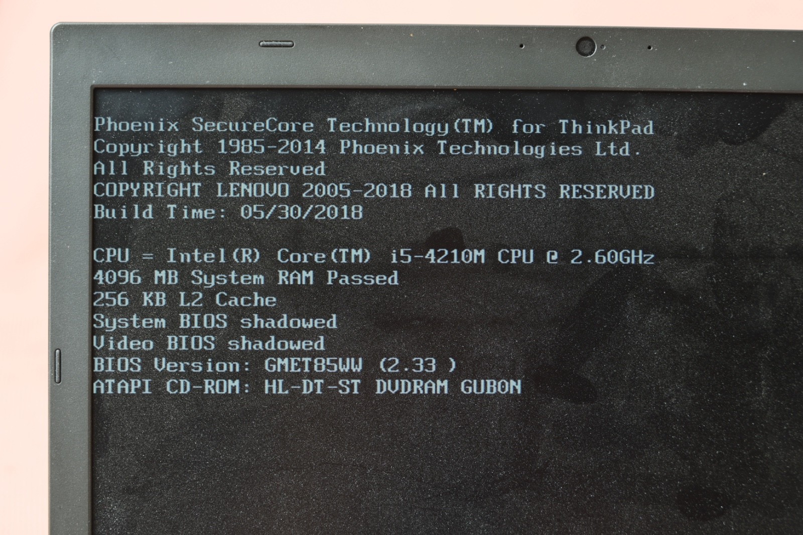Lenovo ThinkPad T540p 15.6″ HD i5-4210M 4GB RAM No HDD No OS