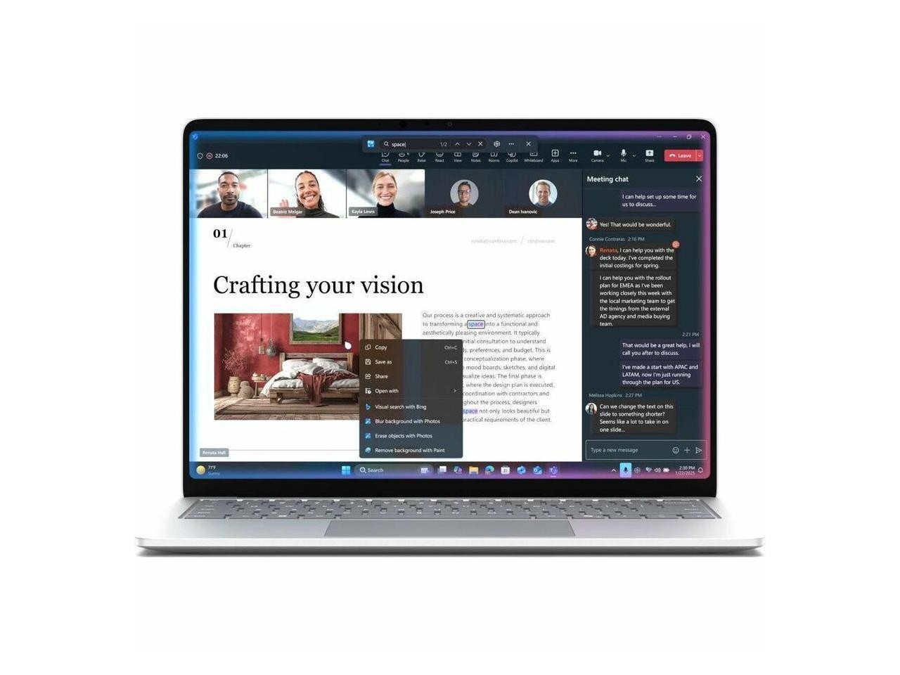 Microsoft Surface 13″ Touchscreen Copilot+ PC Notebook – Qualcomm Snapdragon X