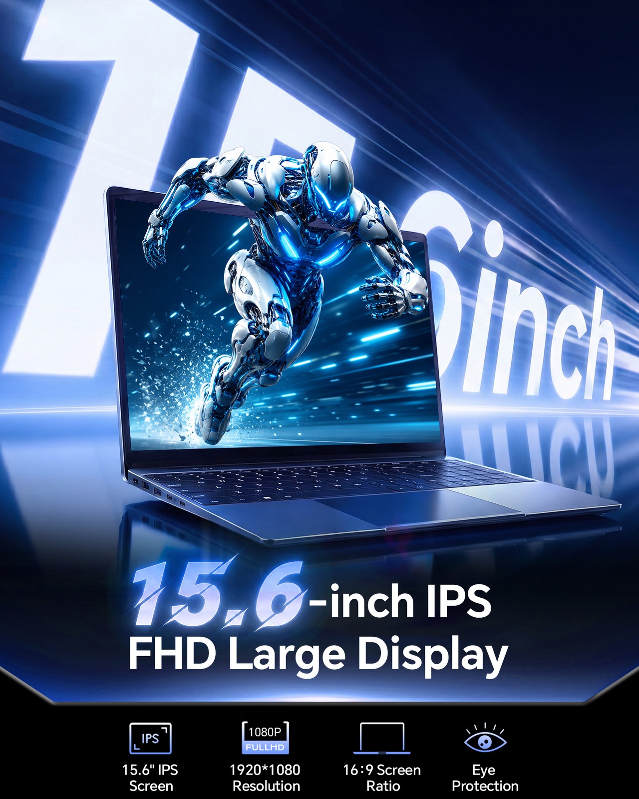 2026 SGIN Laptop Notebook 15.6 Intel Celeron J4105 12GB RAM 256GB SSD Office 365