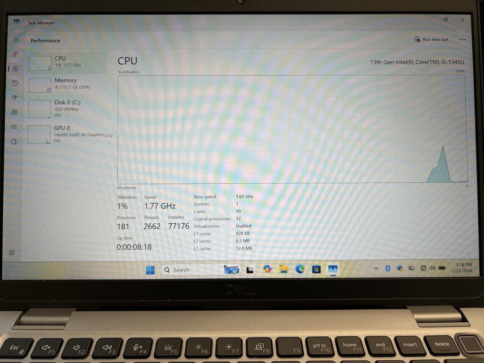 Laptop Dell Latitude 5340 12.5″ Core i5-1345U @1.60Ghz 512GB SSD 16GB RAM Win 11