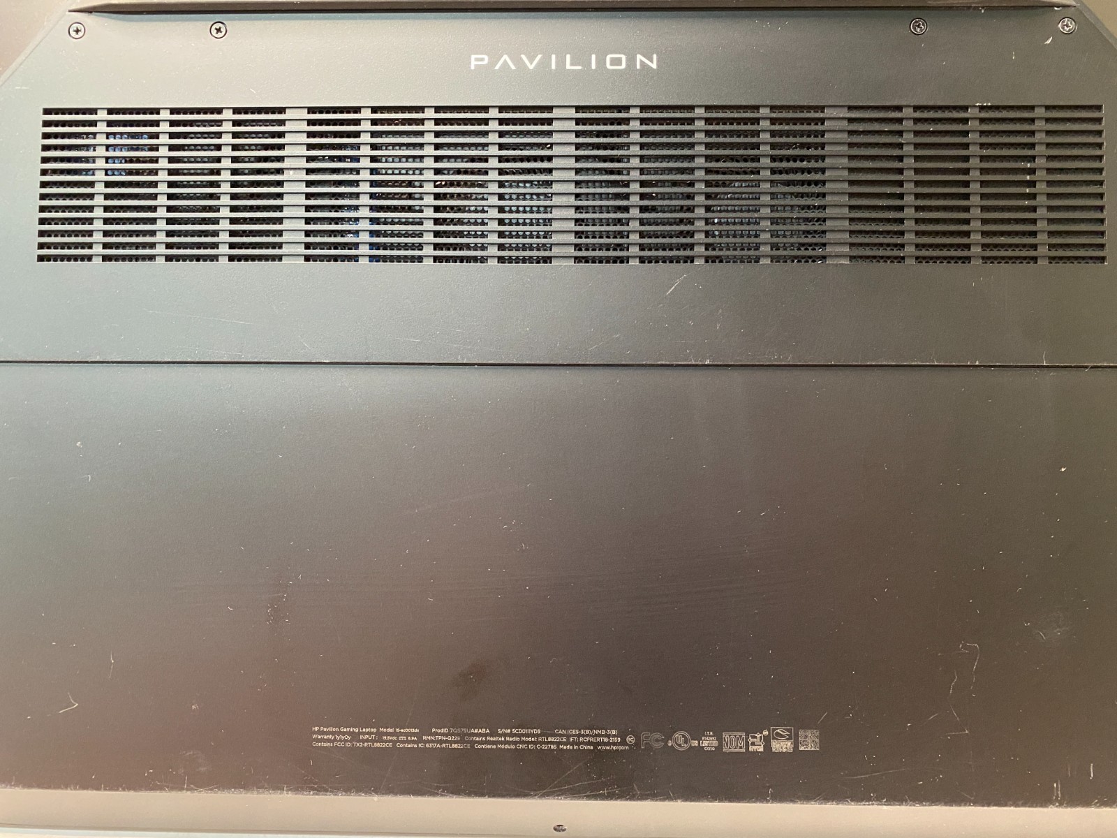 HP 15-ec0xxx Ryzen 5 3550H GTX 1050 No RAM/SSD/Battery KB Issues PARTS