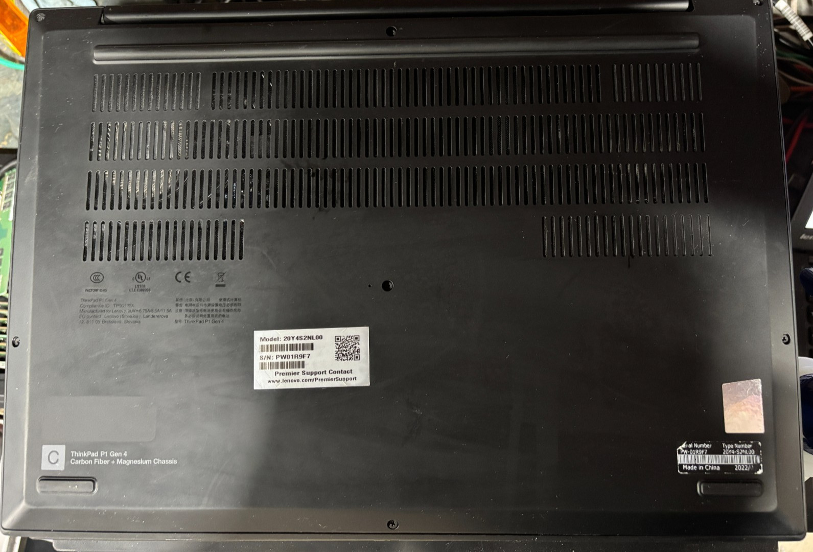 Lenovo ThinkPad P1 Gen 4i i7-11850H 32GB RAM 512GB NVMe