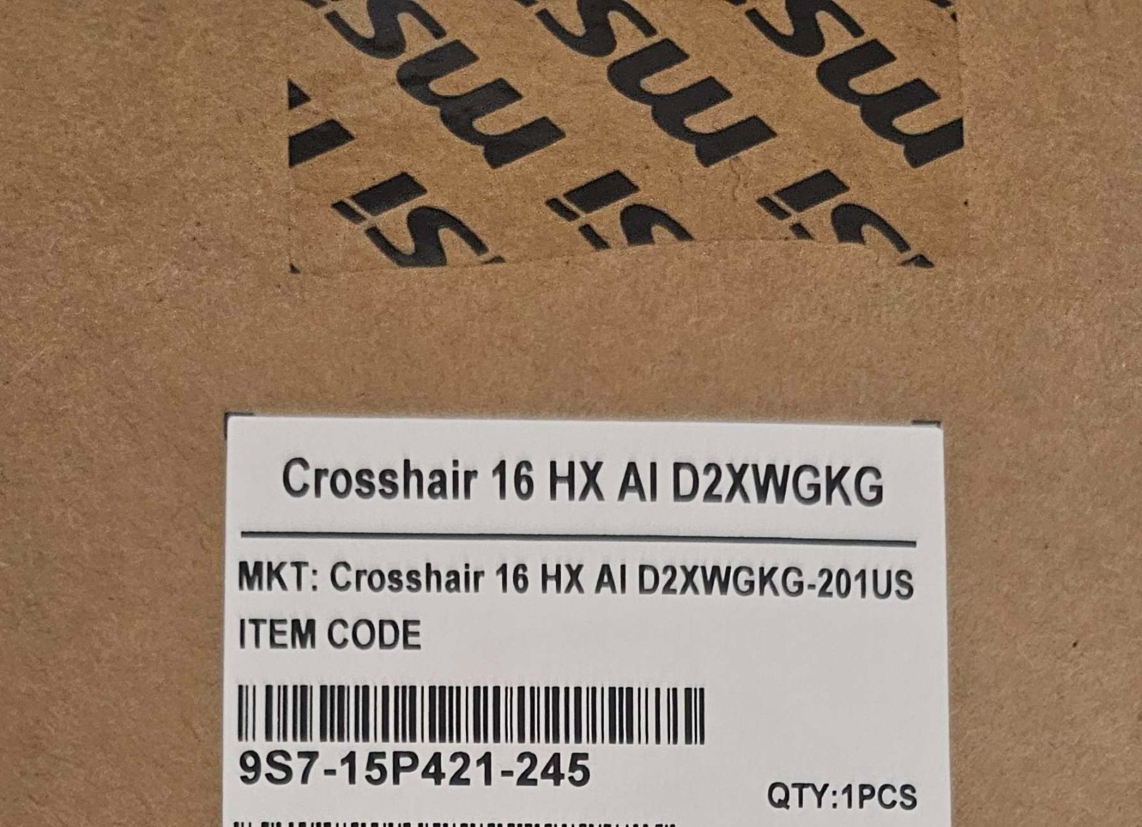MSI Crosshair 16″ 240Hz QHD+ Gaming Laptop Intel 7 255HX RTX 5070 16GB 1TB SSD