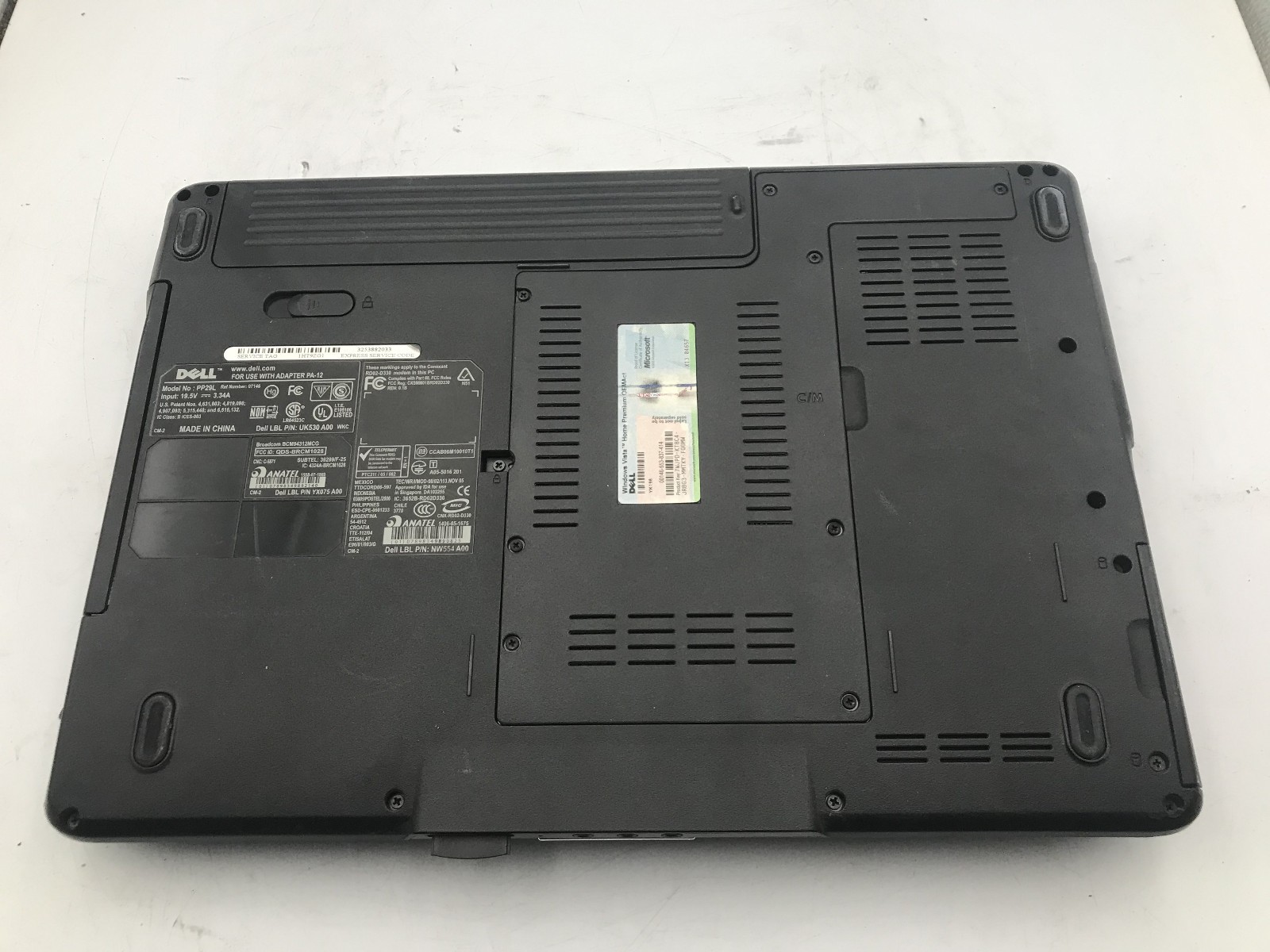 DELL INSPIRON 1525 – BOOTS TO BIOS – INTEL PENTIUM DUAL CORE – 3GB RAM -READ- BB