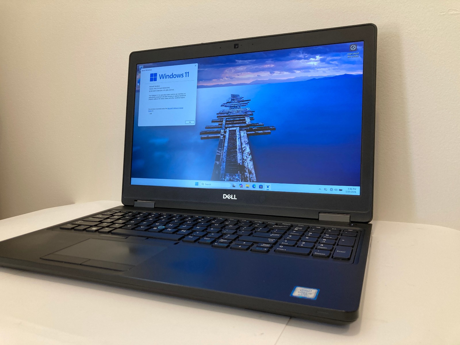 Dell Precision 3530 i7-8850H 2.6 GHz 256GB NVMe SSD, 16GB Laptop W11Pro RESTORED