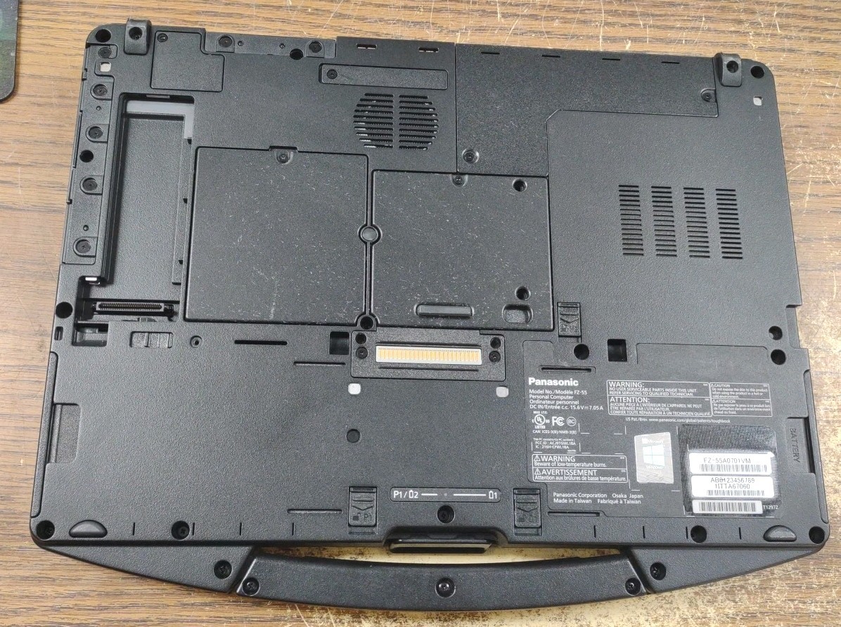 Panasonic ToughBook FZ-55 W/ i5-8365U, 16GB RAM, NO HDD OR HDD COVER. NON TOUCH