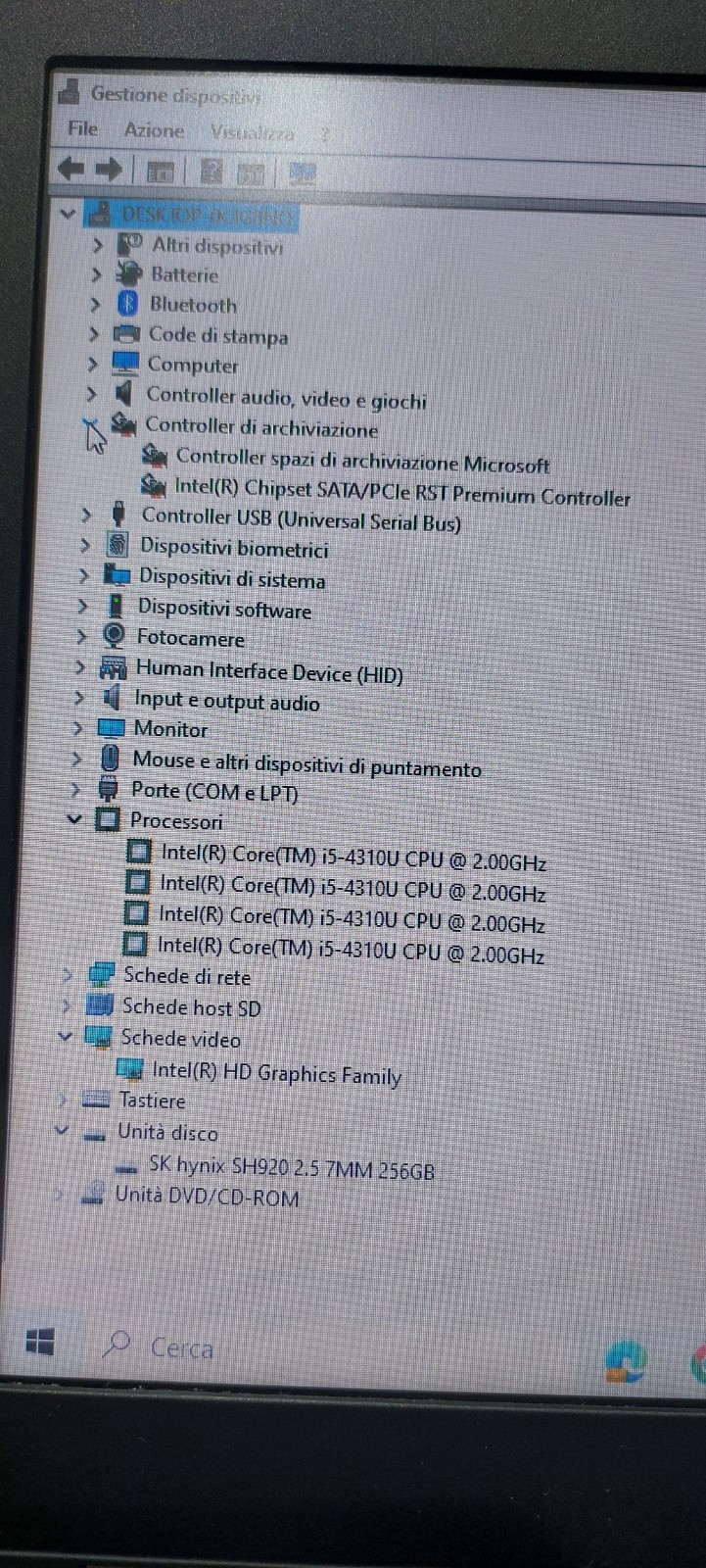 DELL LATITUDE E5440 INTEL I5-4310U 2.00GHZ HDD SSD RAM DDR3 WIN 11 PRO NOTEBOOK