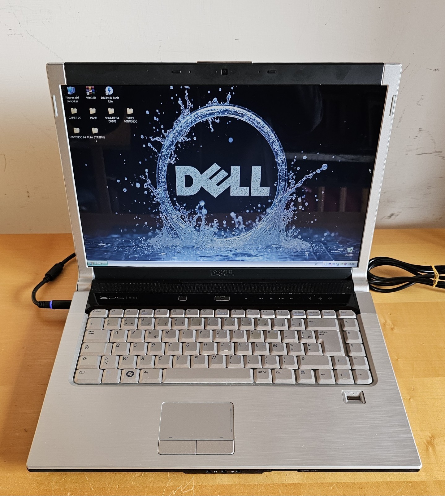Dell XPS M1530 Windows XP 15.4″ Retrogaming N64 PS1 SNES SEGA Notebook PC