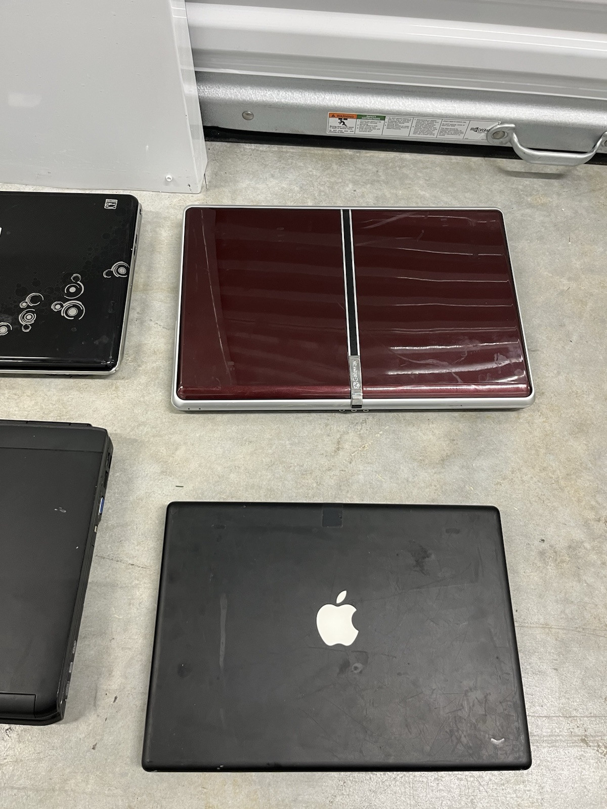 Lot of 5 Mixed Brand Laptops | Apple, Gateway, HP, Dell | Read Description