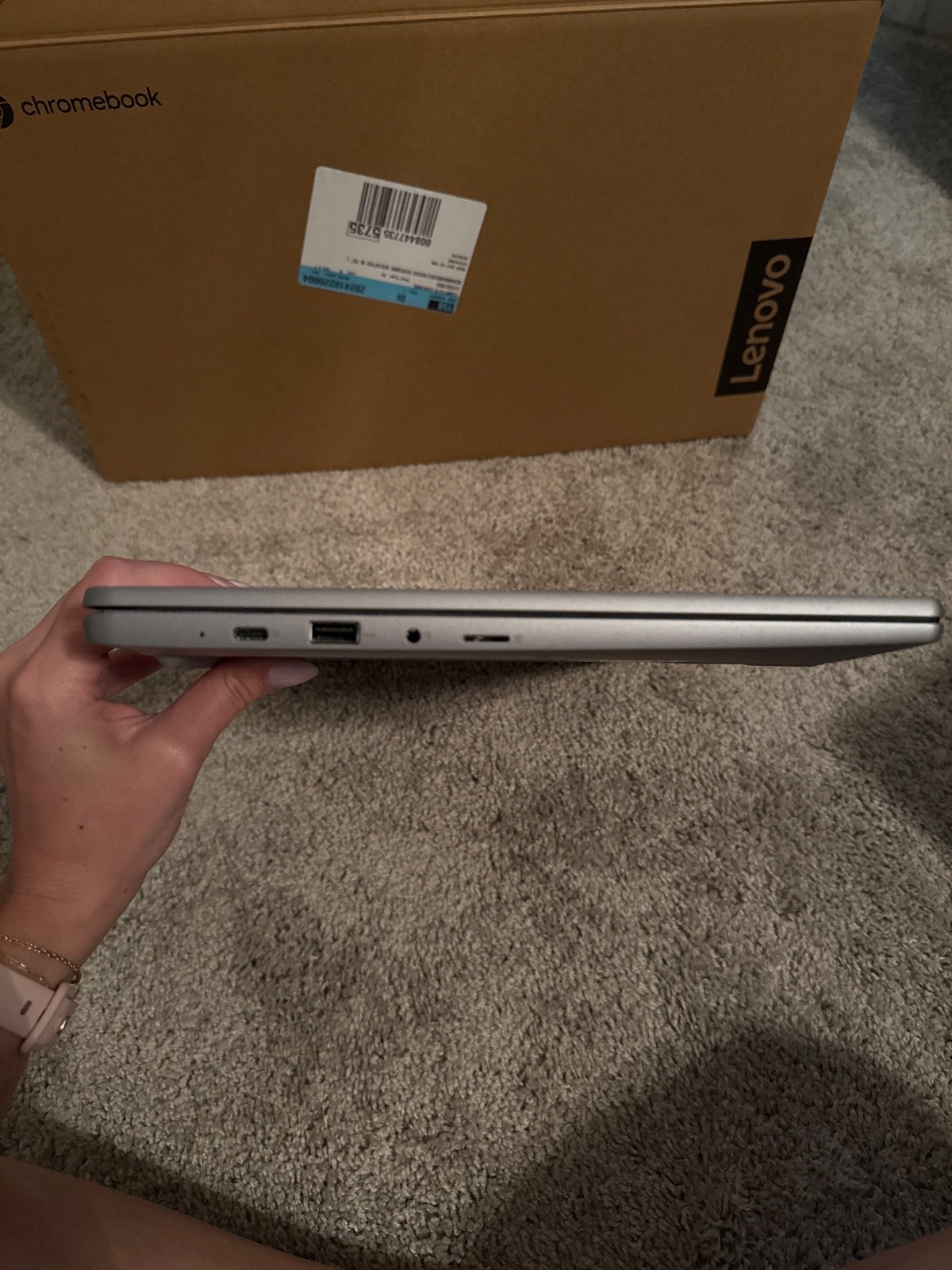 Lenovo Chromebook Laptop IdeaPad3- 64gb emmc, 15.6 display