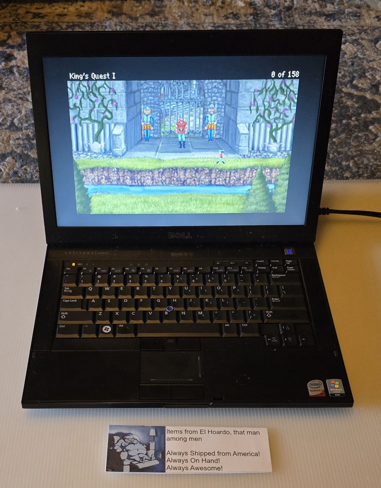 Dell Latitude E6400 2GB Ram 80GB HDD 2.40Ghz C2D P8600 Windows XP RS-232 Working