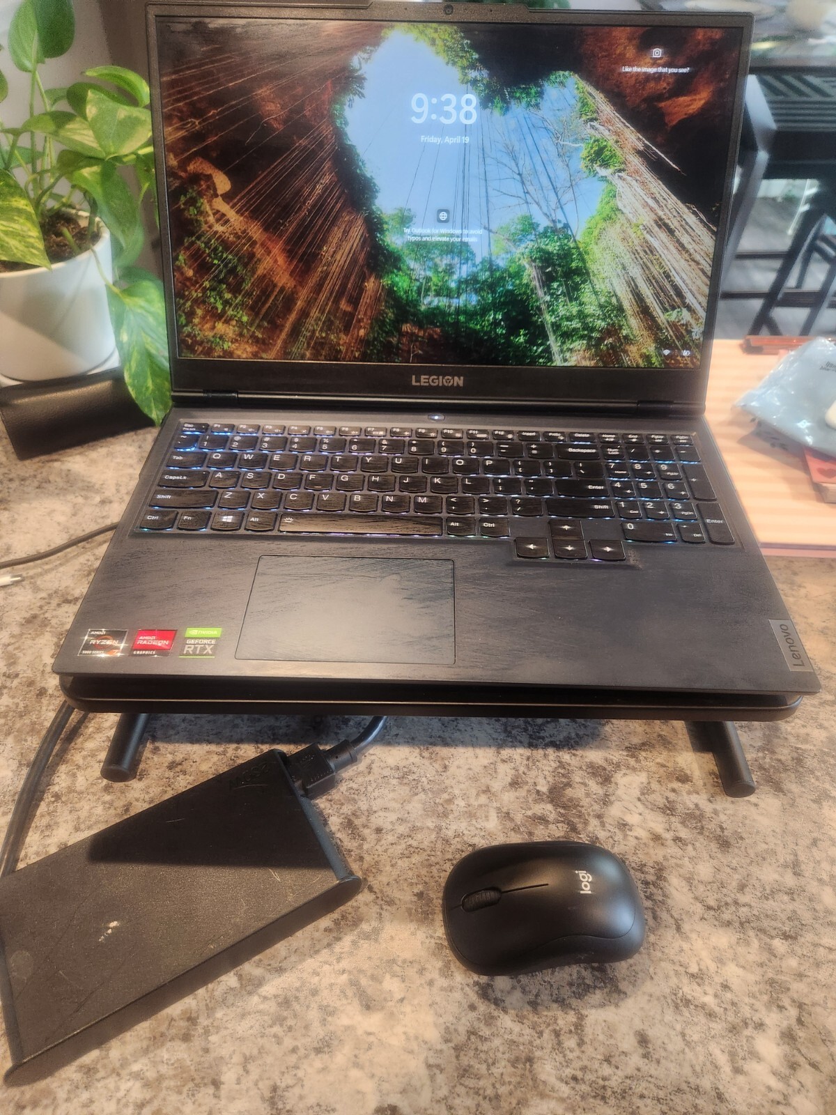 Lenovo Legion 5 15ACH6 15.6″ Ryzen 7 5800H 3.2Ghz 16GB RAM 512GB SSD RTX 3050Ti