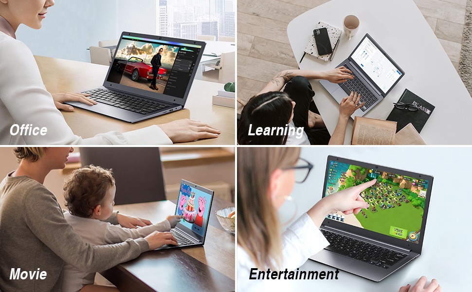 CHUWI Laptop Computer 11.6″ Intel Processor 4GB RAM 128GB SSD Windows 11