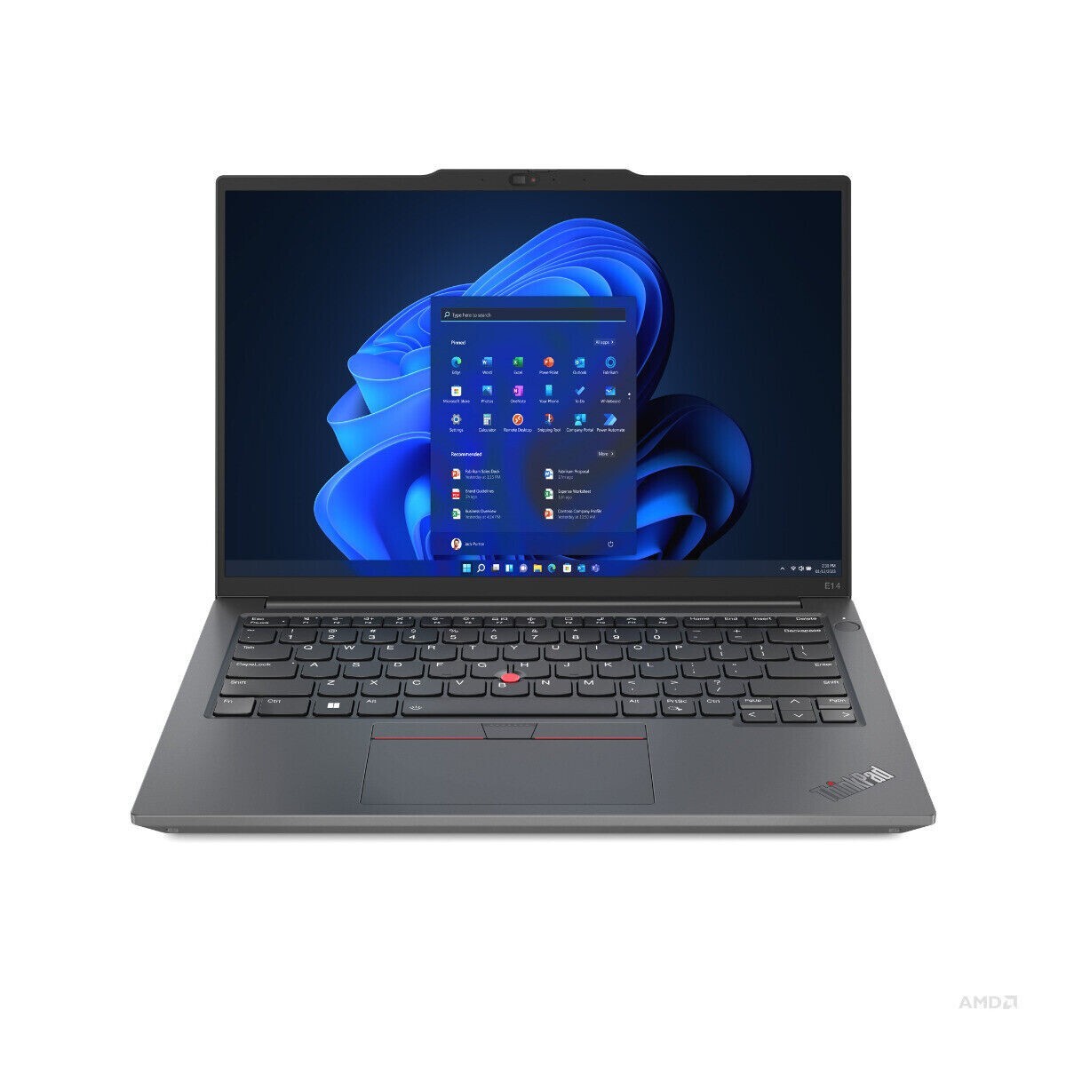 Notebook Lenovo ThinkPad E14 Gen 5 AMD RYZEN3 7330U 8GB DDR4 256GB SSD Win 11 DE