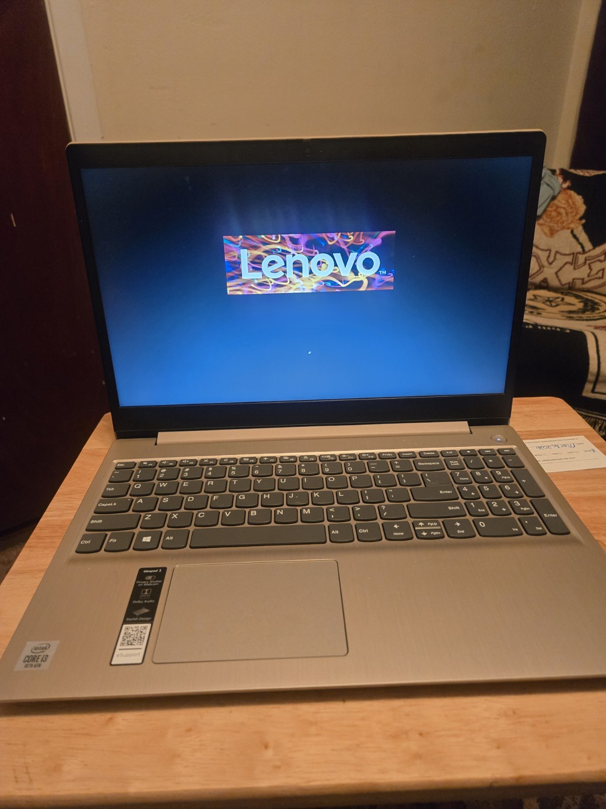 Lenovo IdeaPad 3 Intel Core i3 10th Gen Silver Dolby Audio Privacy Shutter