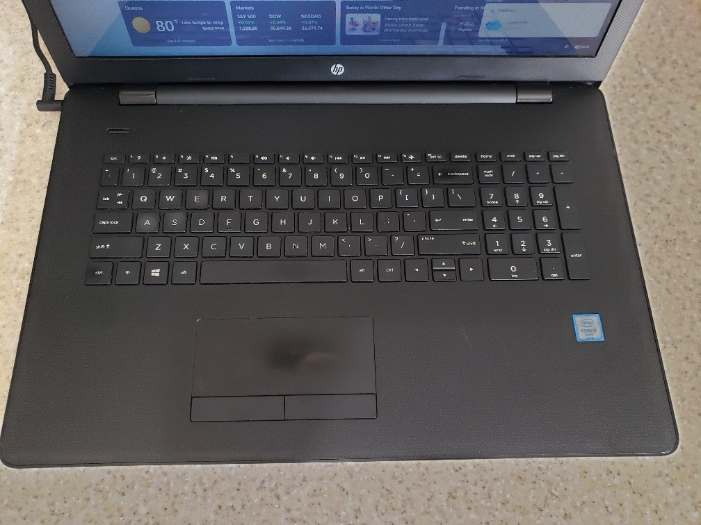 HP NOTEBOOK 17-BS037CL INTEL CORE i3-6006U 2.00GHZ 256GB SSD 8GB RAM WIN 11