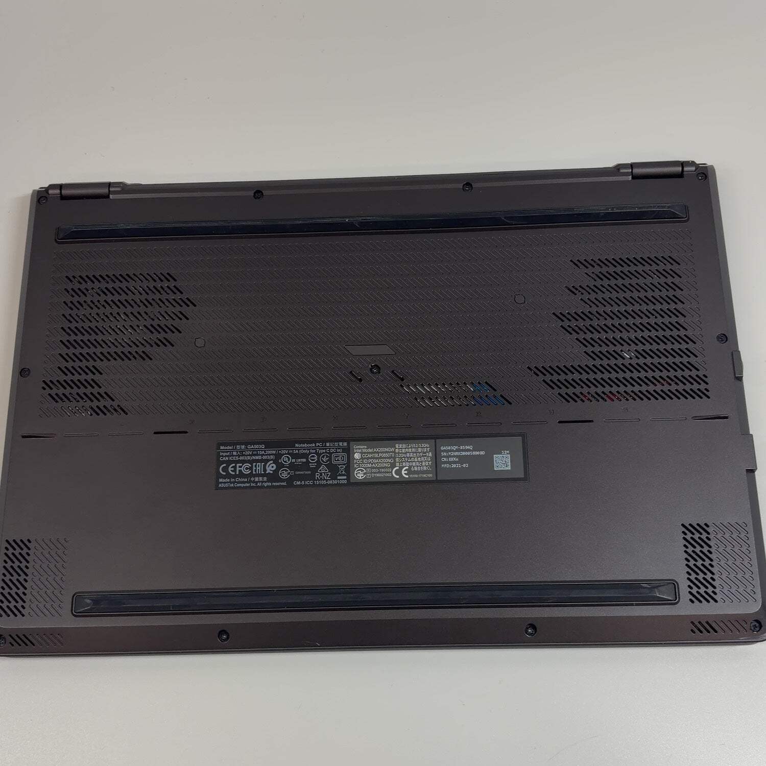 Asus ROG Zephyrus G15 Ryzen 9 5900HS 2.1GHz 16GB RAM GeForce RTX 3060