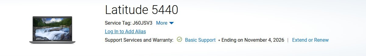 Dell Latitude 5440 i5-1350P, 8GB DDR5 RAM, 256GB SSD, WIN11