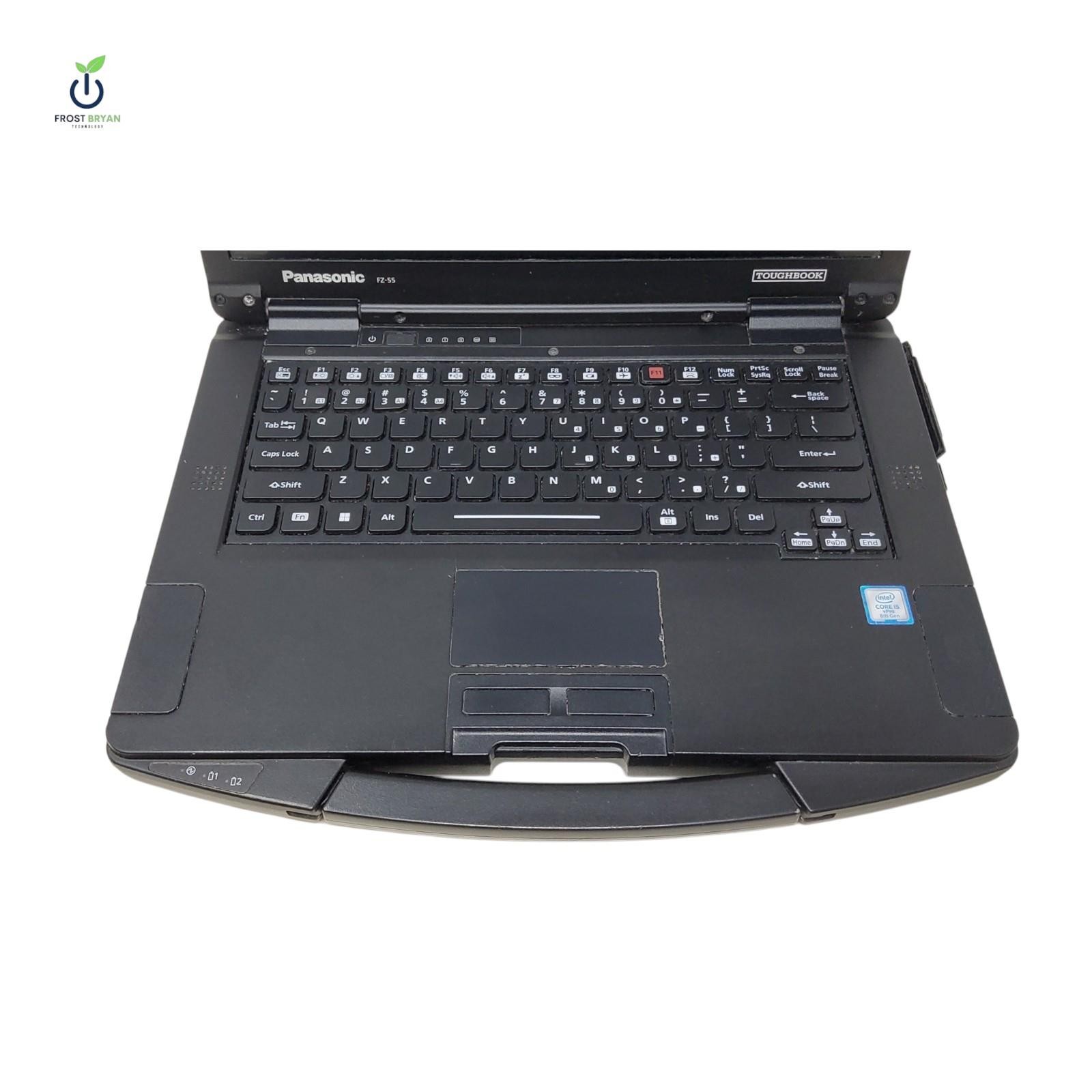PANASONIC FZ55-1 Laptop i5-8365U@1.60GHz 8/256GB No OS Grade C [READ]