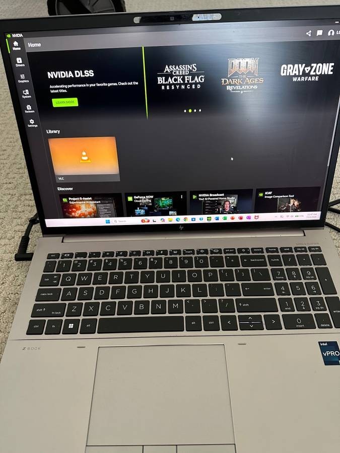 HP ZBOOK Laptop G9 | Core I7-12850HX | 1 TB SSD | 24 GB DDR5 | RTX A1000 4 GB