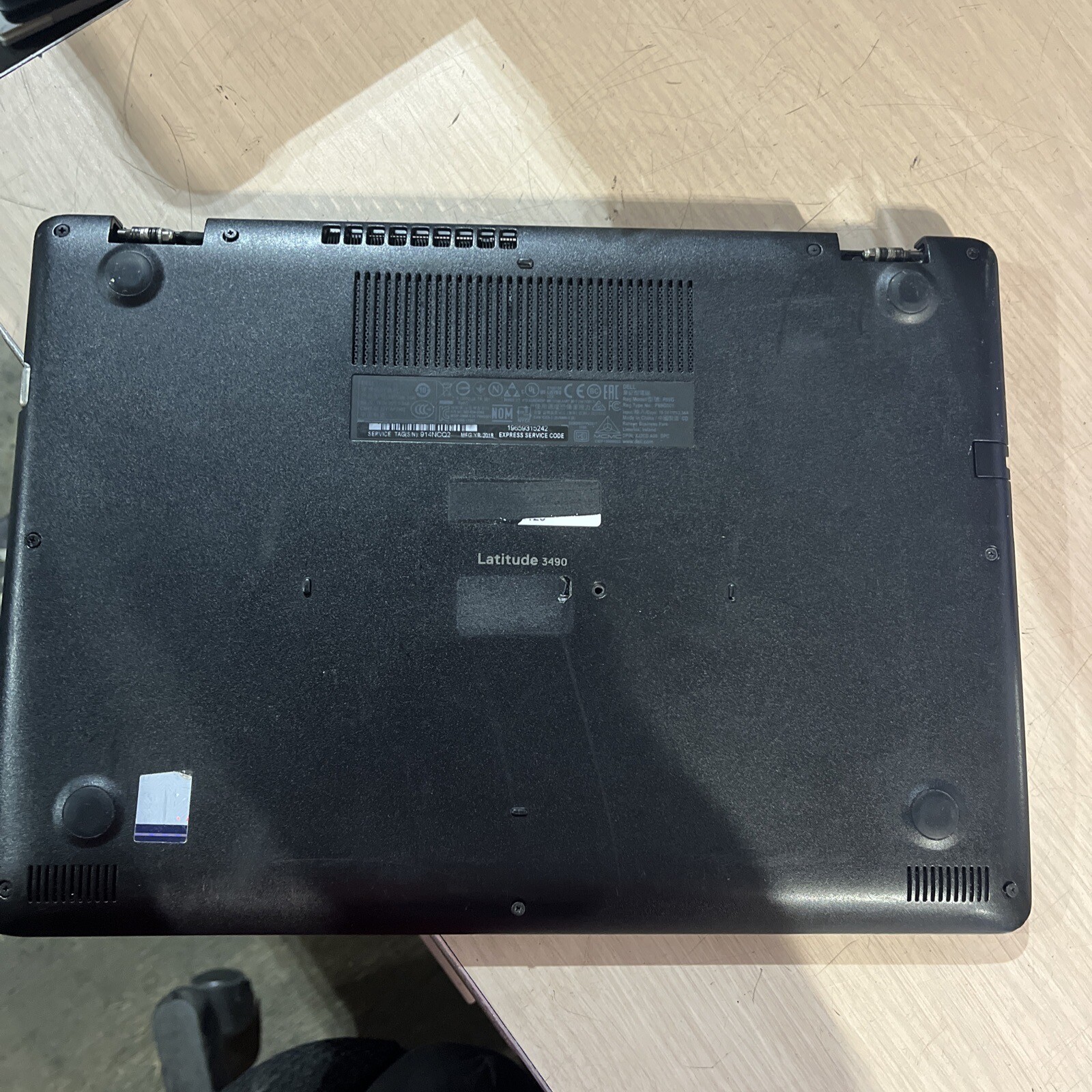 DELL LATITUDE 3490 INTEL CORE I5-8250U 1.60GHZ 8GB RAM NO HD .