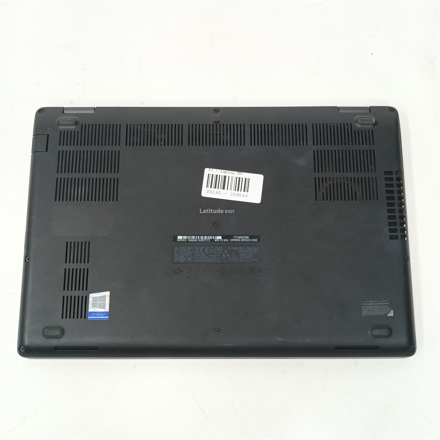 Dell Latitude 5401 i7 9850H 2.60GHz 16GB DDR4 512GB NVMe Win11 Pro – 159240