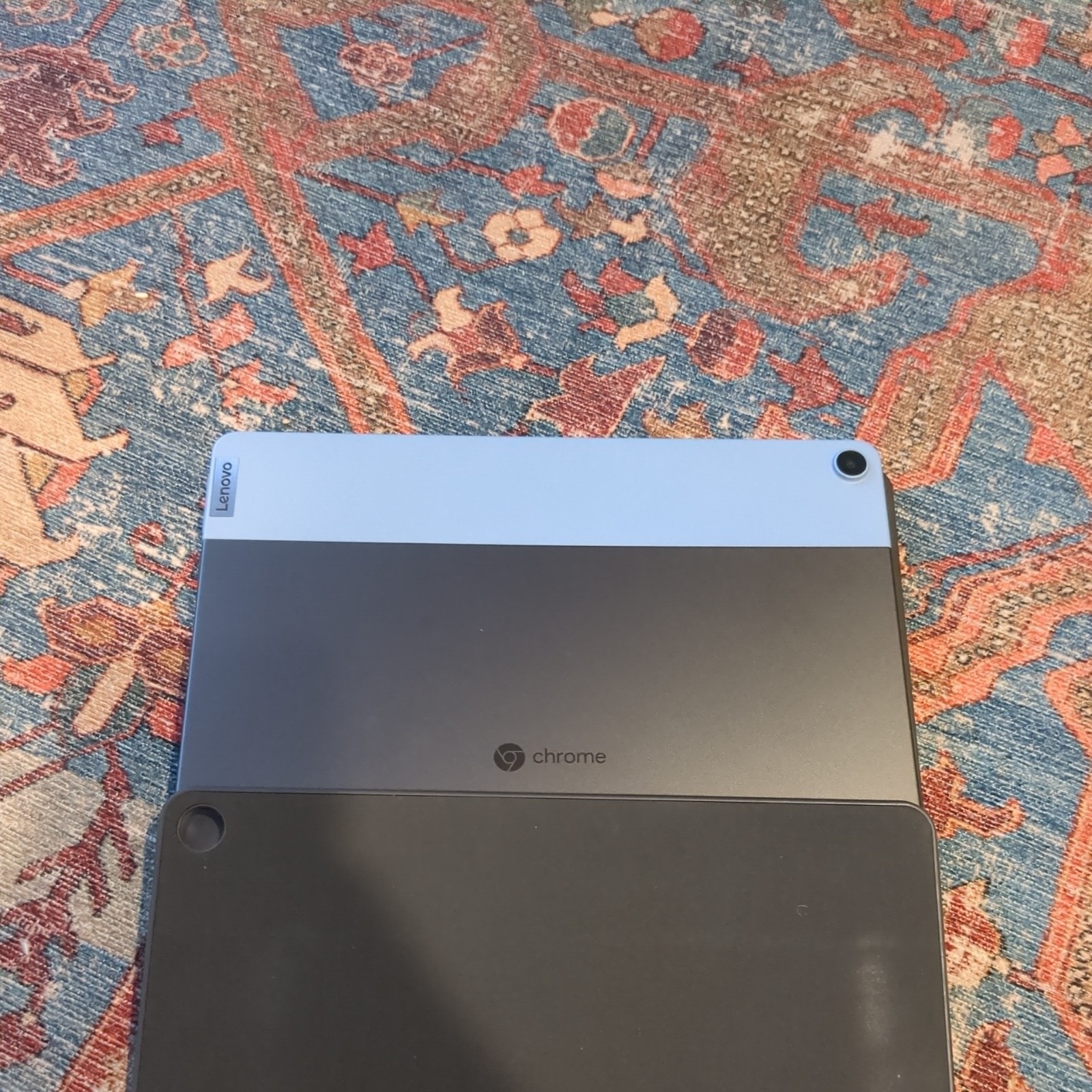 Lenovo Chromebook Duet 10.1″ (128GB) 2-in-1 Tablet Laptop – Ice Blue/Iron Gray
