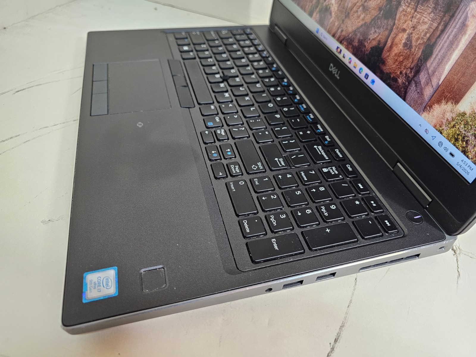 Dell Precision 7540 Laptop – 2.6 GHz i7-9750H 32GB 256GB Webcam T1000 15.6″ SP10