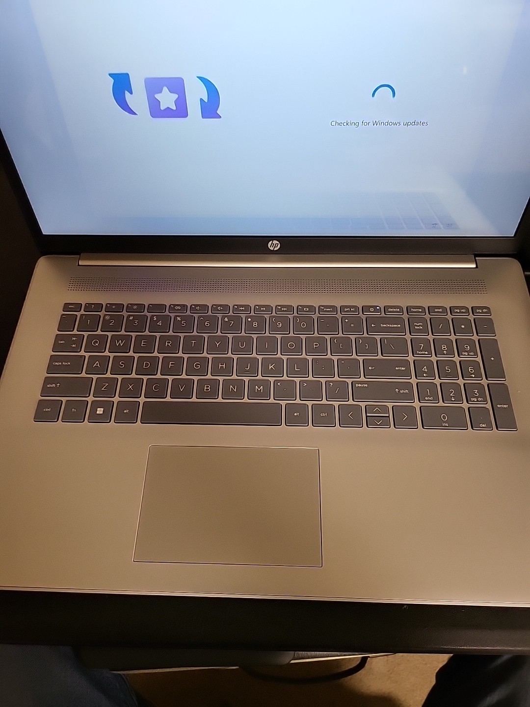 Hp 17.3 inch HD+ Touchscreen Laptop Intel Pentium 256gb Ssd 4gb RAM – U3