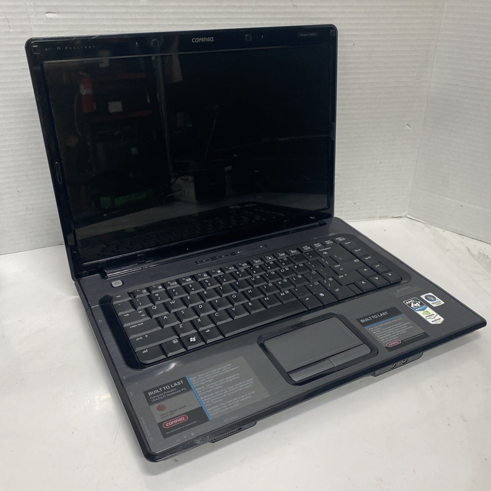 Compaq Presario V6000 AMD Athlon X2 1.7GHz 1GB RAM 80GB HDD Nvidia GF 6150 VISTA